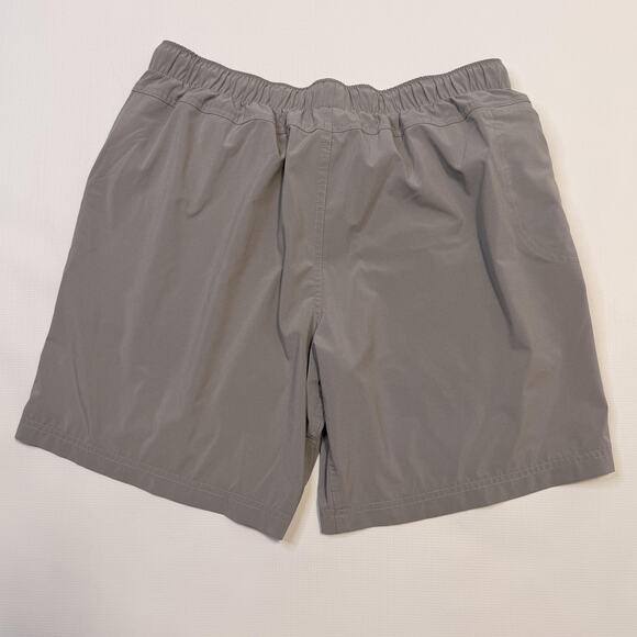 Free Fly Shorts Mens Large Gray Bamboo Lined Athletic Running Quick Dry Stretch - Picture 2 of 11